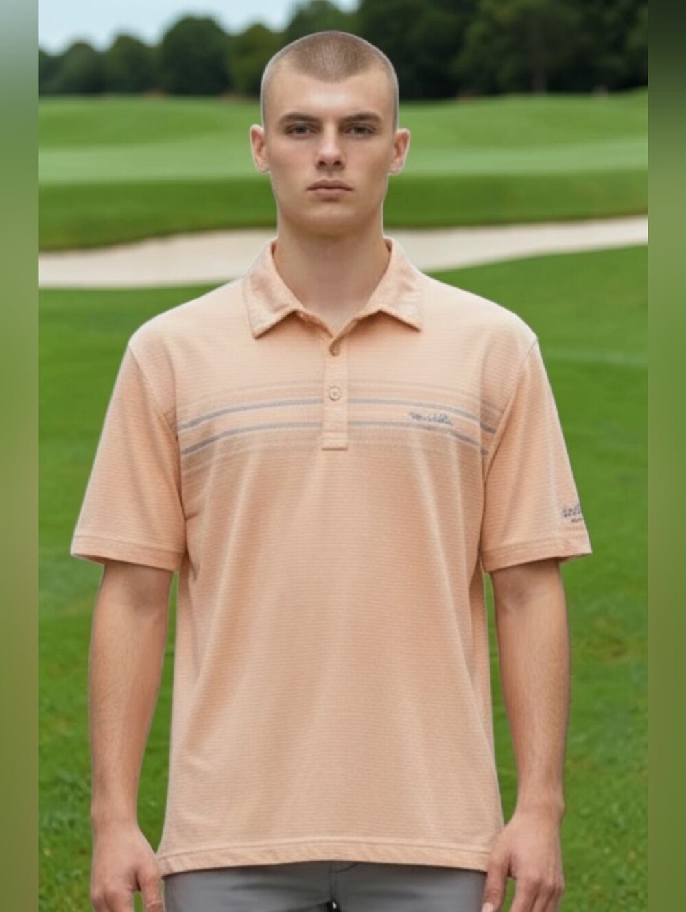 travis mathew Men's Size Large Golf polo Club Shirt